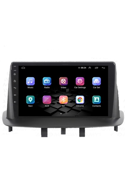 Renault Megane 3 Android 12 Carplay Navigasyon Multimedya - 4gb Ram 64GB HDD modelleri