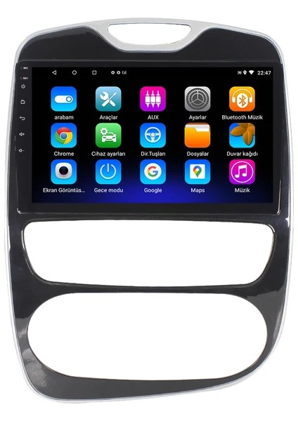 Renault Clio 4 (2015-2020) Android 12 Carplay Navigasyon Multimedya - 2gb Ram 32GB HDD fiyatları