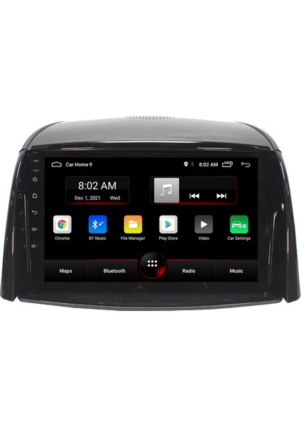 Renault Kaleos (2009-2012) Android 12 Carplay Navigasyon Multimedya - 2gb Ram 16GB HDD