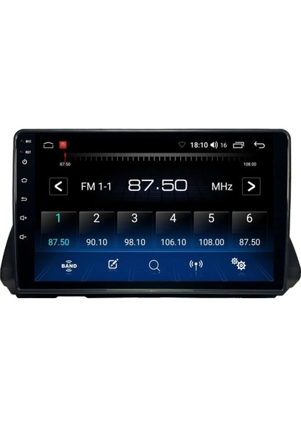 Renault Taliant Android 12 Carplay Navigasyon Multimedya - 4gb Ram 64GB HDD