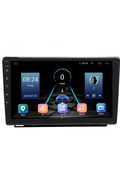Renault Clio 5 Android 10 Carplay Navigasyon Multimedya - 8gb Ram 128GB HDD