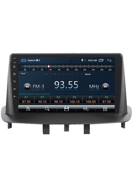 Renault Megane 3 Android 12 Carplay Navigasyon Multimedya - 2gb Ram 16GB HDD modelleri