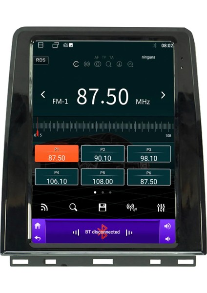 Renault Clio 5 Android 12 Carplay Navigasyon Tesla Multimedya - 2gb Ram 32GB HDD