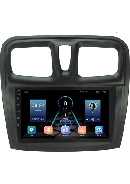 Renault Symbol Android 12 Carplay Navigasyon Multimedya - 8gb Ram 128GB HDD
