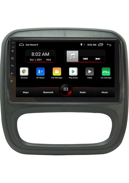 Renault Trafic Android 12 Carplay Navigasyon Multimedya - 2gb Ram 16GB HDD