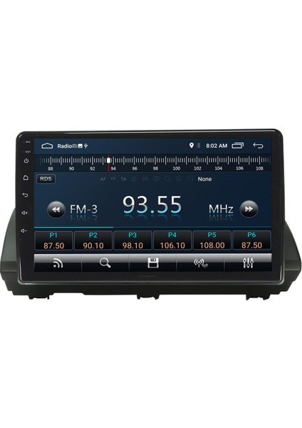 Renault Taliant Android 12 Carplay Navigasyon Multimedya - 2gb Ram 16GB HDD modelleri