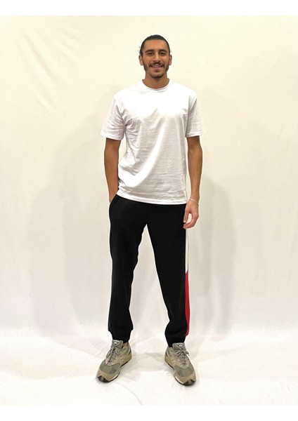 Erkek 3 Iplik Kalın Garnili Eşofman Altı SPR24EA74