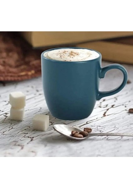 6 Kişilik Cold Bulut Mat Renkli Çay Kahve Kupa Seti 6x(9 cm 300 Ml) fiyatları