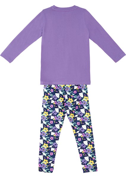 Tembel Hayvan Kız Çocuk Tunik Tayt Takım fırsatları