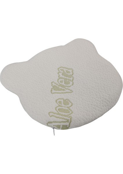 Visco Yeni Doğan Bebek Düz Kafa Sendromu Yastığı Ayıcık 24X20X3CM Aleovera Kumaş fiyatları