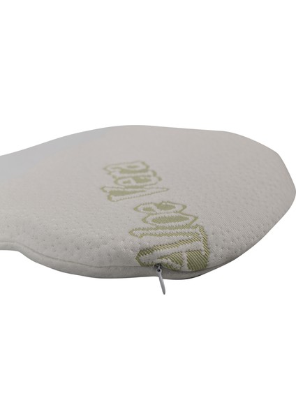 Visco Yeni Doğan Bebek Düz Kafa Sendromu Yastığı Ayıcık 24X20X3CM Aleovera Kumaş modelleri