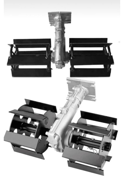 Ot Biçme Çapalama Aparatı Akrobat 26X9 Sırt Tırpan ve Yan Tırpan Çapa Makinasına Uyumlu GERMAN-26D