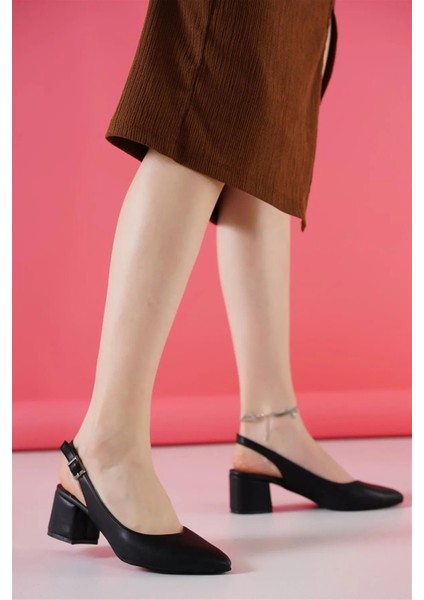 Arkası Açık Kalın Topuklu Günlük Düğün Abiye Kadın Ayakkabı fiyatları