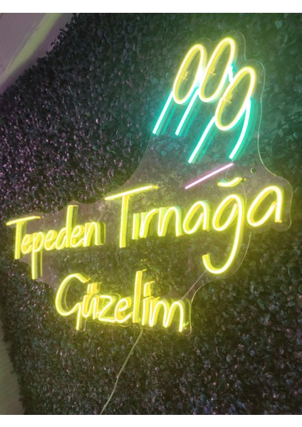 Tepeden Tırnağa Güzelim Neon LED Tabela modelleri