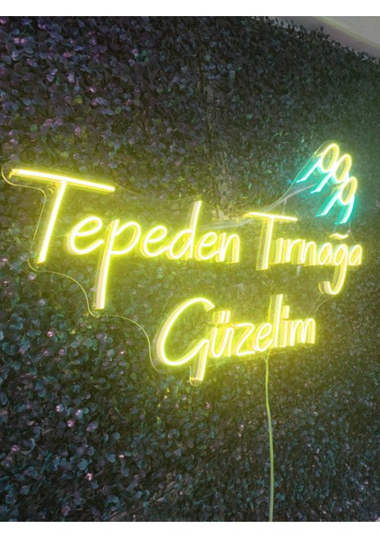 Tepeden Tırnağa Güzelim Neon LED Tabela fırsatları