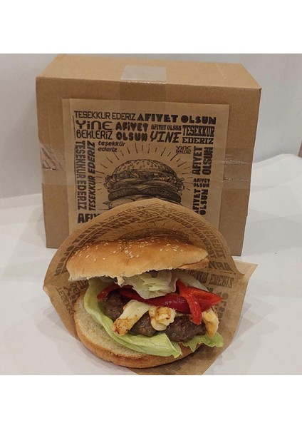 Hamburger Kağıdı 15,5X15 1.000 Adet Şamua Kağıt
