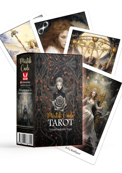 Mistik Cadı Tarot 78 Kart ve Rehber Kitap