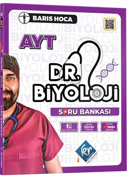 YKS AYT Dr. Biyoloji Soru Bankası - Barış Hoca modelleri