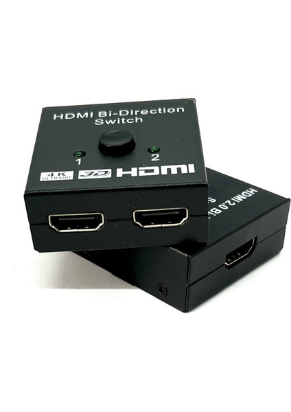 Çift Yönlü HDMI Switch HDMI Değiştirici 2'si 1 Arada HDMI Ayırıcı HDMI Seçici 2x1 1x2 Giriş Çıkışı HDMI Bi-Direction