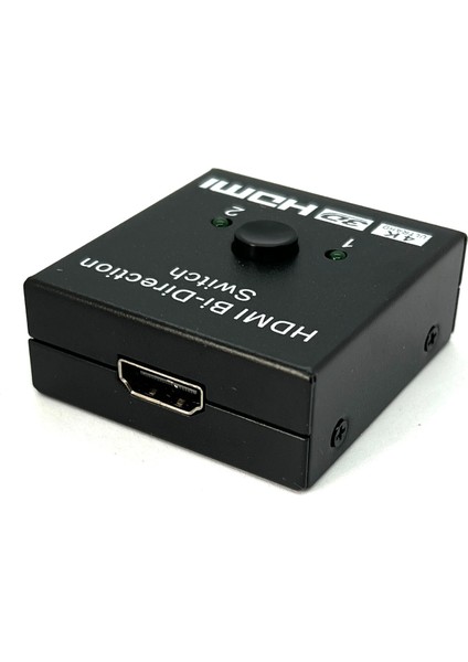 Çift Yönlü HDMI Switch HDMI Değiştirici 2'si 1 Arada HDMI Ayırıcı HDMI Seçici 2x1 1x2 Giriş Çıkışı HDMI Bi-Direction