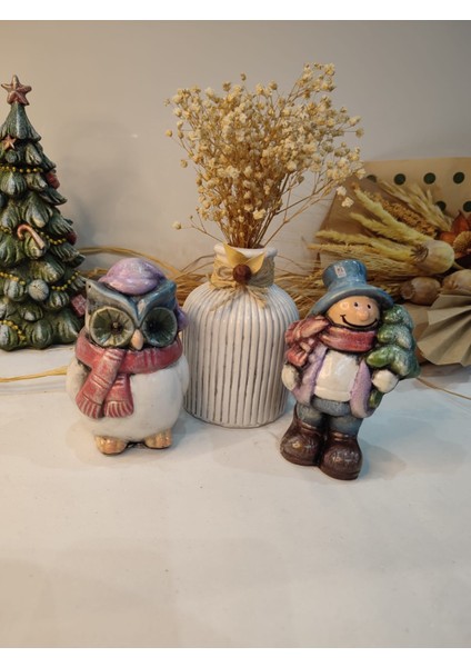 Noel ( Yılbaşı ) Biblo 3 ' Lü Set Model 3 fiyatları