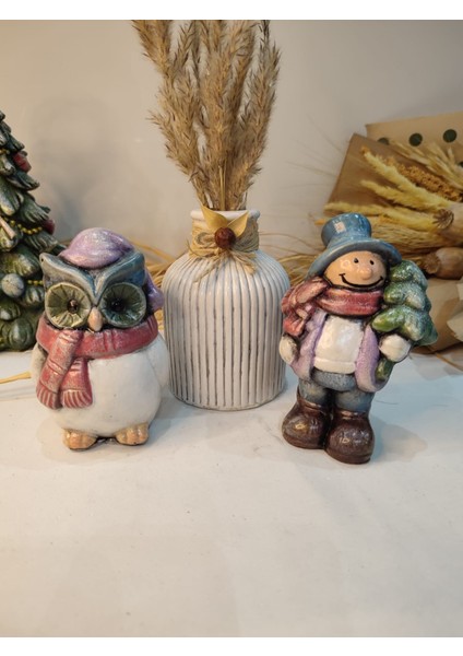 Noel ( Yılbaşı ) Biblo 3 ' Lü Set Model 3 modelleri