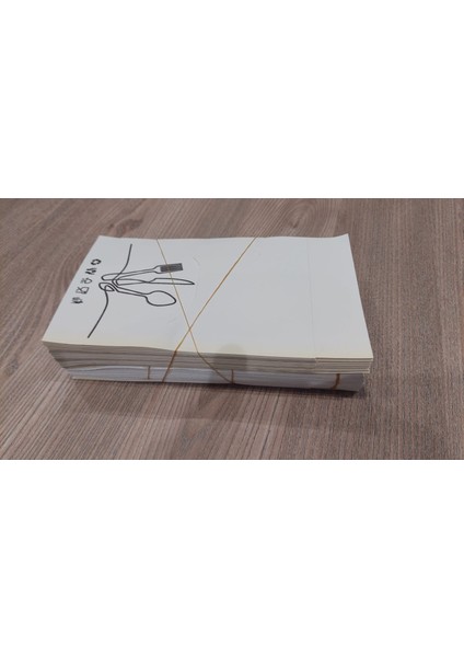 Çatal Kaşık Kılıfı 11 En X21 Boy 165 gr Kağıttan Imal Edilmiştir 100 Adet