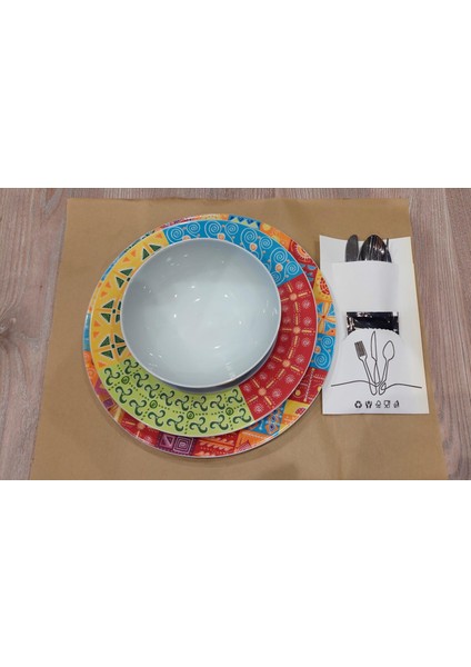 Çatal Kaşık Kılıfı 11 En X21 Boy 165 gr Kağıttan Imal Edilmiştir 100 Adet