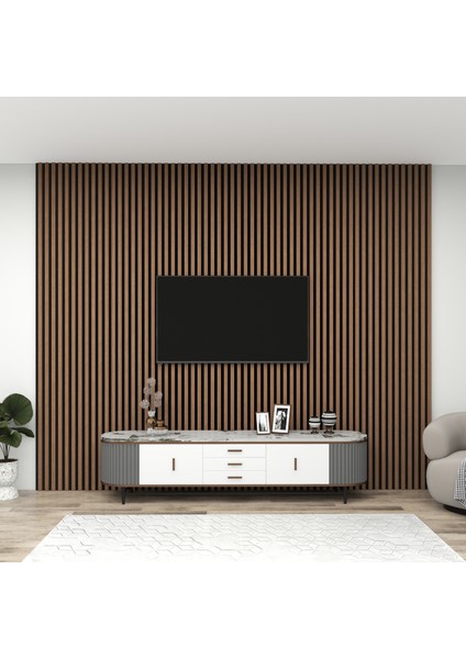 Mdf Akustik Duvar Paneli 61X278 cm