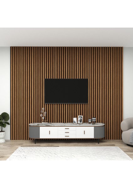 Mdf Akustik Duvar Paneli 61X278 cm