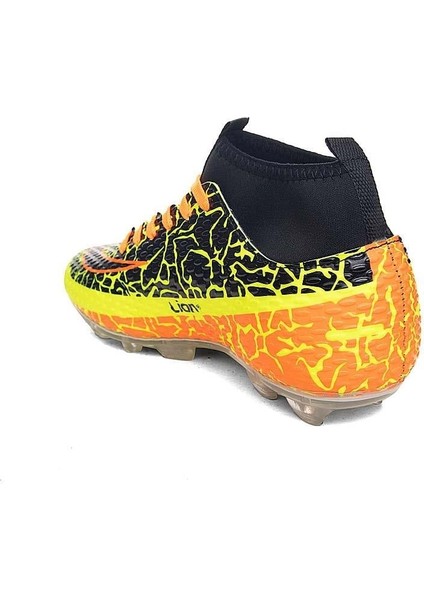 Super Mercury Bilekli Çoraplı Krampon Futbol Ayakkabısı LİON-1071-KR modelleri
