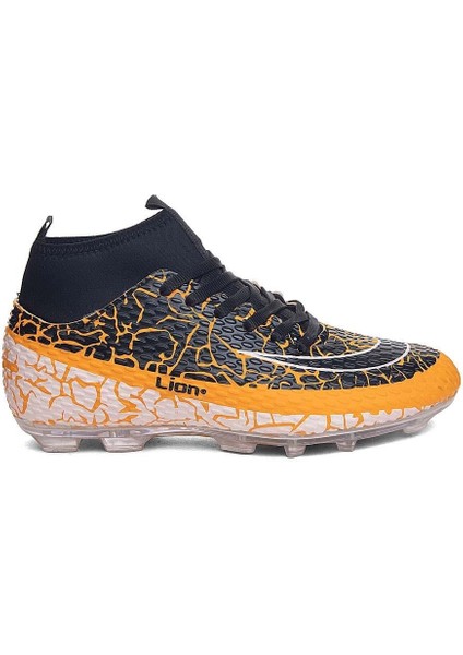 Super Mercury Bilekli Çoraplı Krampon Futbol Ayakkabısı LİON-1071-KR