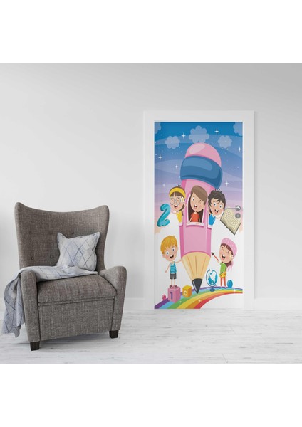 Kapı Giydirme Kapı Sticker Folyosu Kalem
