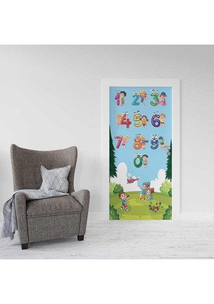 Kapı Giydirme Kapı Sticker Folyosu Sayılar fiyatları