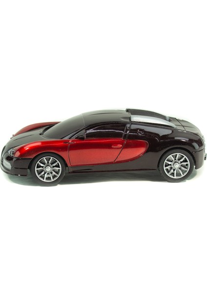 1:24 Ölçek Uzaktan Kumandalı Bugatti Veyron Ful Fonksiyon Kırmızı