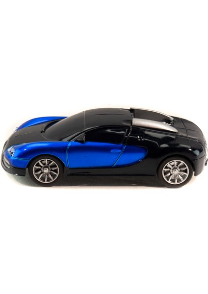 1:24 Ölçek Uzaktan Kumandalı Bugatti Veyron Ful Fonksiyon Mavi