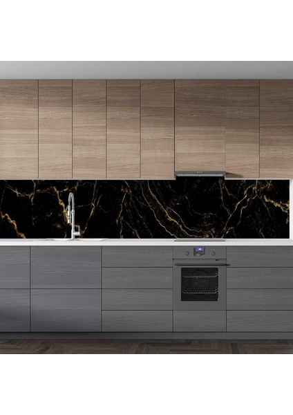 Mutfak Tezgah Arası Folyo Fayans Kaplama Folyosu Gold Russia 60X500 cm fiyatları