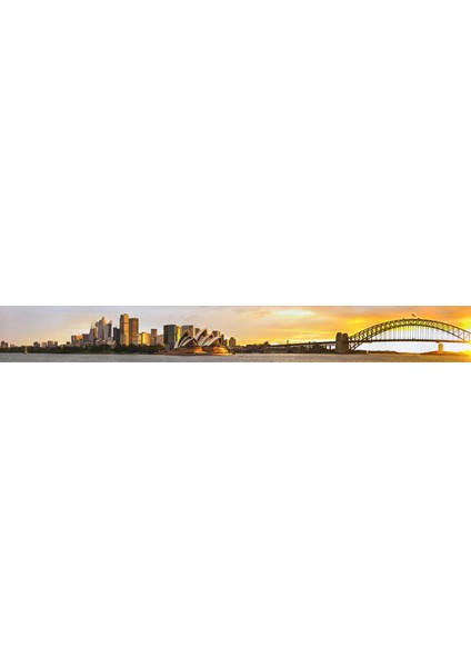 Mutfak Tezgah Arası Folyo Fayans Kaplama Folyosu Sidney Limanı 60X100 cm fırsatları