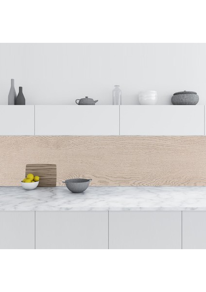 Mutfak Tezgah Arası Folyo Fayans Kaplama Folyosu Parke Tasarım 60X300 cm