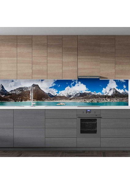 Mutfak Tezgah Arası Folyo Fayans Kaplama Folyosu Himalaya 60X400 cm fiyatları