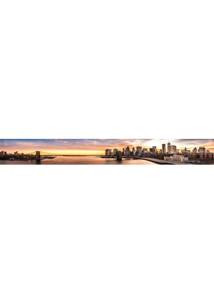 Mutfak Tezgah Arası Folyo Fayans Kaplama Folyosu Brooklyn Köprüsü 60X400 cm indirimleri