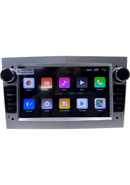 Oto Multimedya Opel Antara Gri Unı - Ty / 2 GB Ram 32 GB HDD / 7 Inch Ekr. Carplay And. 13 Double Teyp - Navigasyon Cihazı Myw