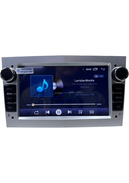 Oto Multimedya Opel Antara Gri Unı - Ty / 2 GB Ram 32 GB HDD / 7 Inch Ekr. Carplay And. 13 Double Teyp - Navigasyon Cihazı Myw