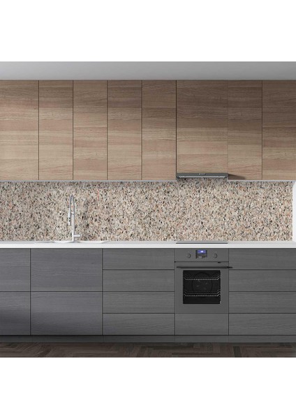 Mutfak Tezgah Arası Folyo Fayans Kaplama Folyosu Granite Marble Design 60X100 cm fiyatları