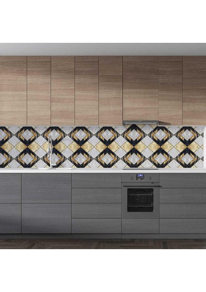 Mutfak Tezgah Arası Folyo Fayans Kaplama Folyosu Art Deco 60X200 cm fiyatları