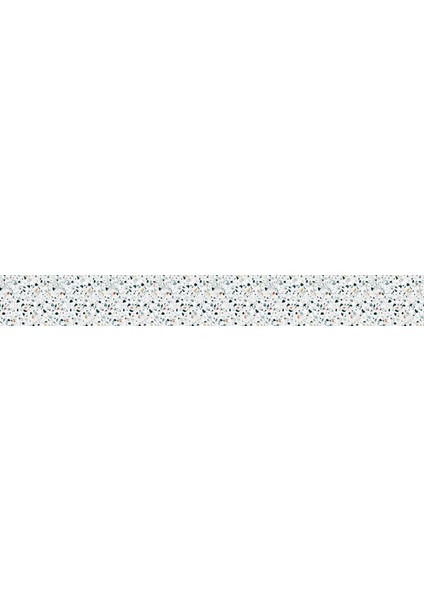 Mutfak Tezgah Arası Folyo Fayans Kaplama Folyosu Terrazzo Döşeme 60X400 cm