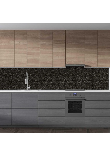 Mutfak Tezgah Arası Folyo Fayans Kaplama Folyosu Granit Desen 60X200 cm