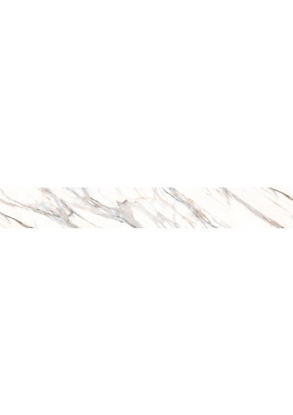 Tezgah Üstü Fayans Kaplama Folyosu Mutfak Tezgahı Kaplama White Carrara Marble 70 cm x 2 Metre
