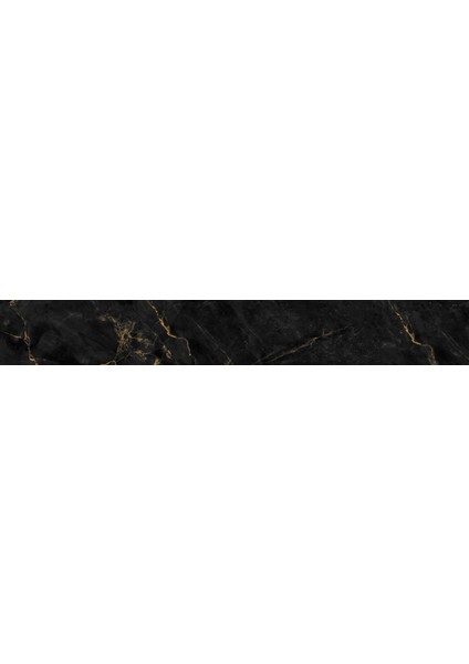 Tezgah Üstü Fayans Kaplama Folyosu Mutfak Tezgahı Kaplama Gold Black Marble 70 cm x 5 Metre