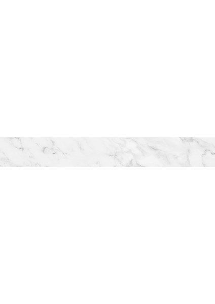 Tezgah Üstü Fayans Kaplama Folyosu Mutfak Tezgahı Kaplama Beyaz Mermer 70 cm x 2 Metre